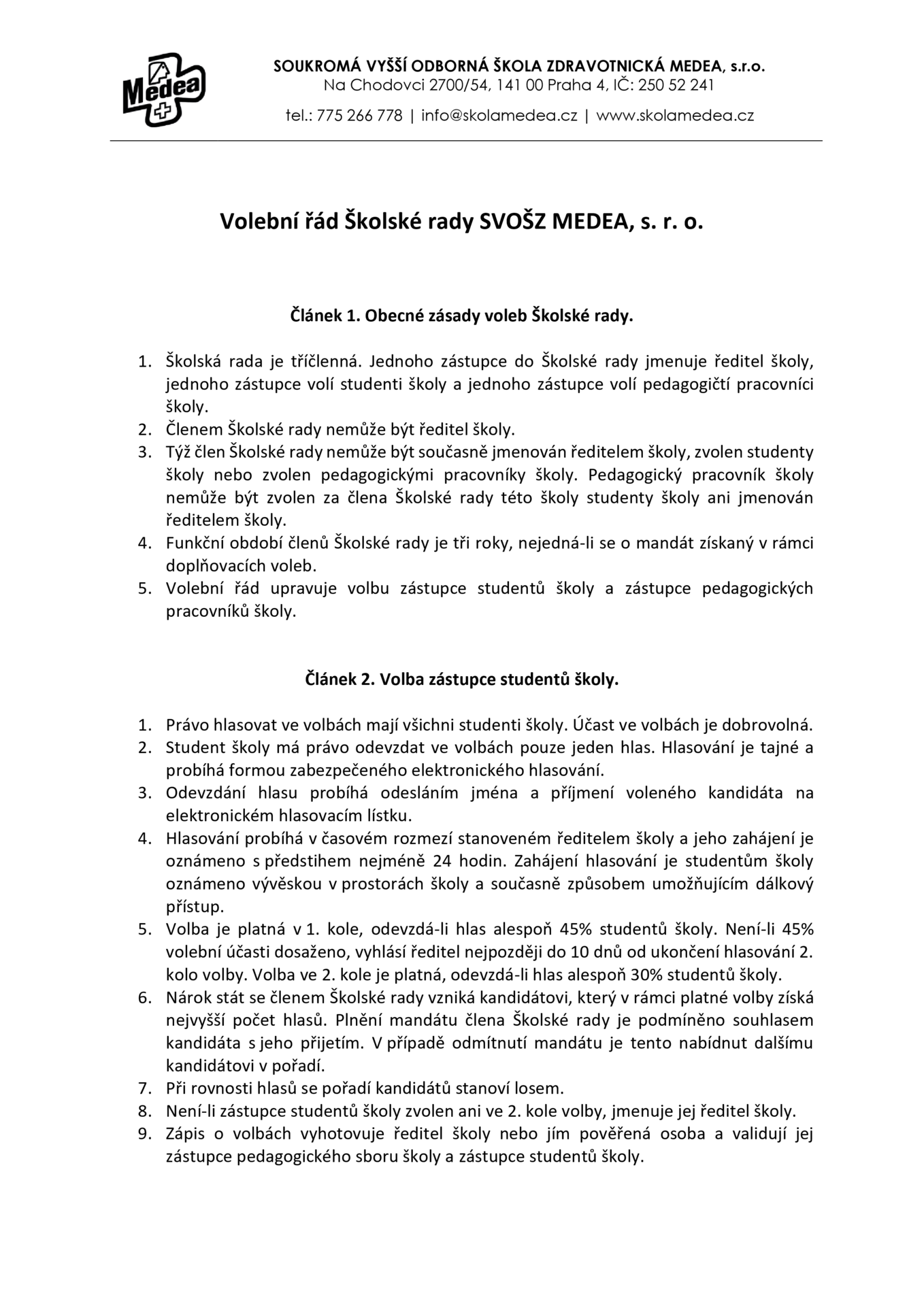 thumbnail of Volební řád ŠR v2018-03-09