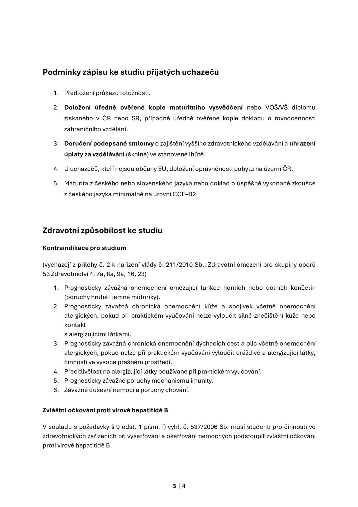 thumbnail of Oznámení – Podmínky přijímacího řízení pro školní rok 202627 – MEDEA #1751-2025_Část3